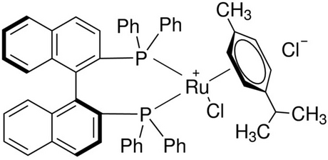 氯代[(S)-(-)-2,2'-双(二苯基膦)-1,1'-联萘](对伞花烃)氯化钌(II)