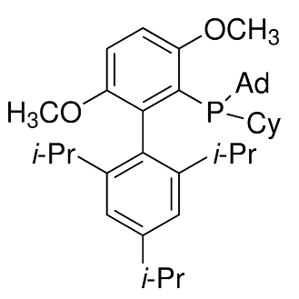金刚烷-1-基(环己基)(2',4',6'-三异丙基-3,6-二甲氧基-[1,1'-联苯]-2-基)膦