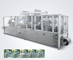 HP-650 智能型自动纸卡封塑包装机