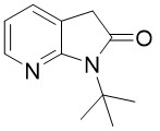 1-(叔丁基)-1,3-二氢-2H-吡咯并[2,3-b]吡啶-2-酮