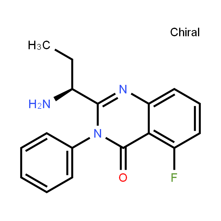 2-[(1S)-1-氨基丙基]-5-氟-3-苯基-4(3H)-喹唑啉酮