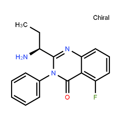 2-[(1S)-1-氨基丙基]-5-氟-3-苯基-4(3H)-喹唑啉酮