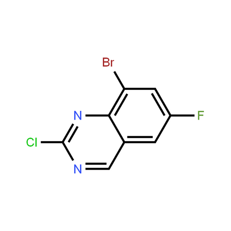 8-溴-2-氯-6-氟喹唑啉