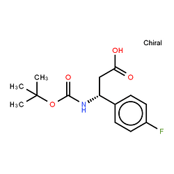 BOC-(R)-3-氨基-3-(4-氟苯基)-丙酸