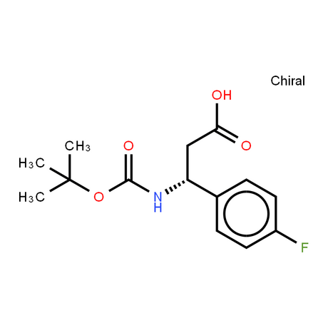 BOC-(R)-3-氨基-3-(4-氟苯基)-丙酸