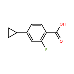 4-环丙基-2-氟苯甲酸