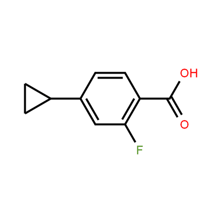 4-环丙基-2-氟苯甲酸