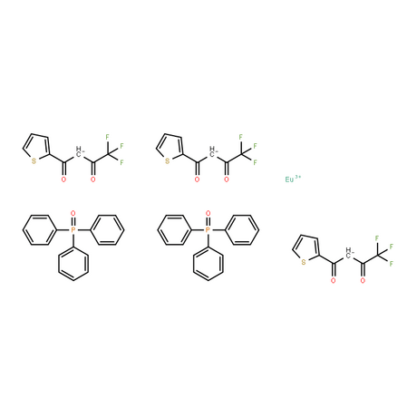 三[4,4,4-三氟-1-(2-噻吩基)-1,3-丁二酮]双(氧化三苯基膦)铕