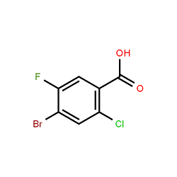 4-溴-2-氯-5-氟苯甲酸