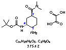 N-[(1R,2S,5S)-2-Amino-5-[(dimethylamino)carbonyl]cyclohexyl]carbamic acid, 1,1-dimethylethyl ester, ethanedioate (1:1)