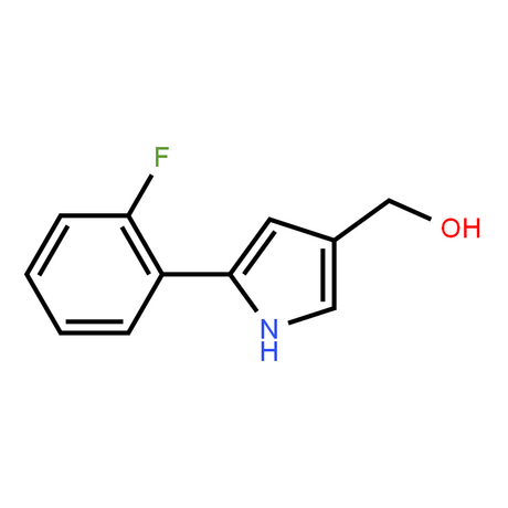 [5-(2-fluorophenyl)-1H-pyrrol-3-yl]methanol