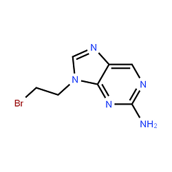 9-(2-bromoethyl)-9H-purin-2-amine