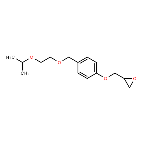 2-[[4-(2-propan-2-yloxyethoxymethyl)phenoxy]methyl]oxirane