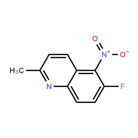 6-Fluoro-2-methyl-5-nitroquinoline