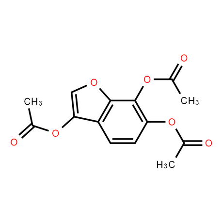 3,6,7-Benzofurantriol triacetate
