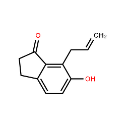 7-Allyl-6-hydroxy-2,3-dihydro-1H-inden-1-one
