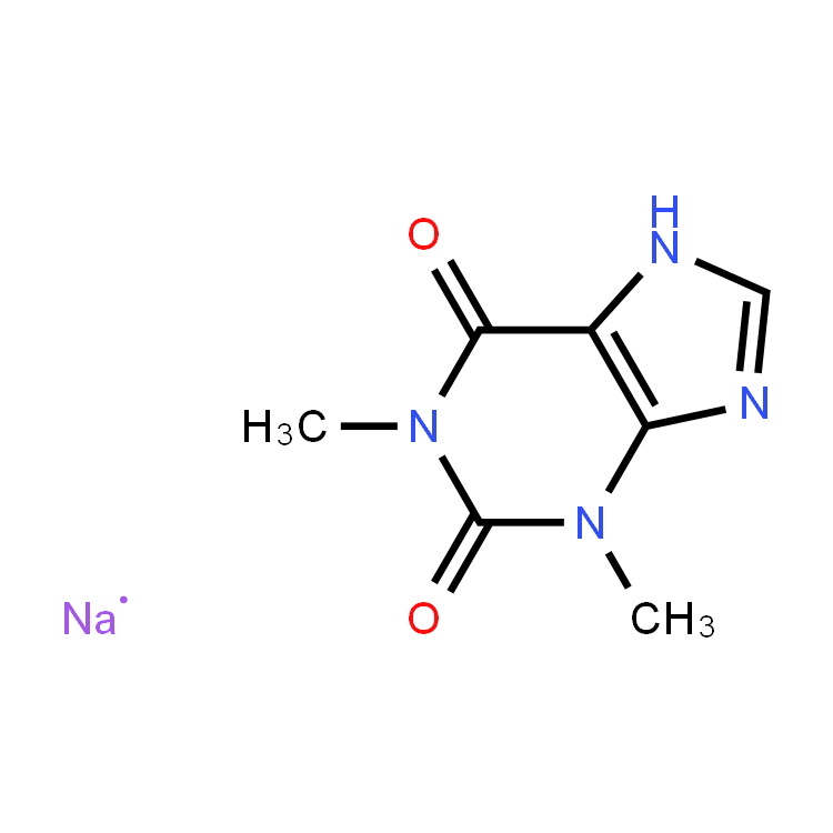 3,7-dihydro-1,3-dimethyl-1H-purine-2,6-dione, sodium salt