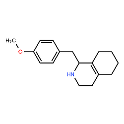 1,2,3,4,5,6,7,8-octahydro-1-[(4-methoxyphenyl)methyl]-isoquinoline