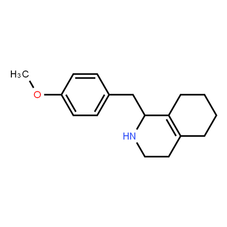 1,2,3,4,5,6,7,8-octahydro-1-[(4-methoxyphenyl)methyl]-isoquinoline