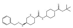 4-(((2S,5R)-5-(苄氧氨基)哌啶-2-羧酰胺基)哌啶-1-羧酸叔丁酯4-羧酸叔丁酯