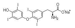 Levothyroxine Sodium (T4) L-甲状腺素钠 (T4)