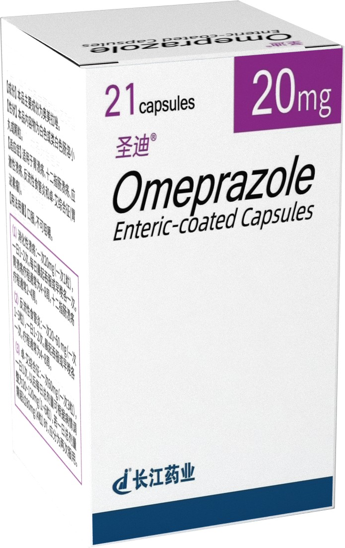 Omeprazole Enteric-coated Capsules20mg*21粒