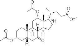 3,12-双(乙酰氧基)-7-酮基胆烷-24-酸甲酯