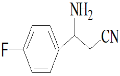 3-氨基-3-（4-氟苯基）丙腈