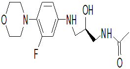 N-[(2R)-3-[[3-氟-4-（4-嗎啉基）苯基]氨基]-2-羥丙基]乙酰胺