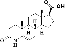 3-氧代-4-氮雜-5-雄烷-17B-羧酸