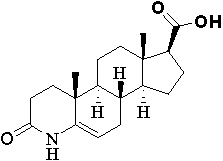 3-氧代-4-氮雜-5-雄烷-17B-羧酸