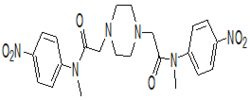 2,2'-(哌嗪-1,4-二基)雙(N-甲基-N-(4-硝基苯基)乙酰胺)