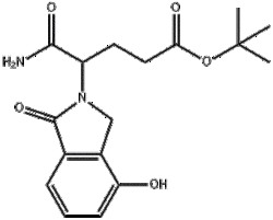 4-CARBAMOYL-4-(4-HYDROXY-1-OXO-1,3-DIHYDRO-ISOINDOL-2-YL)-BUTYRIC ACID TERT-BUTYL ESTER