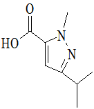 1-甲基-3-异丙基-吡唑-5-甲酸