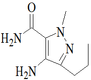 4-氨基-1-甲基-3-正丙基-1H-吡唑-5-甲酰胺