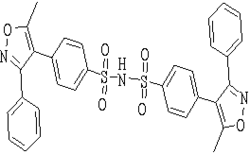 4-(5-甲基-3-苯基異惡唑-4-基)-N-((4-(5-甲基-3-苯基異噁唑-4-基)苯基)磺酰基)苯磺酰胺