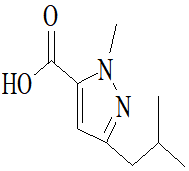 3-异丁基-1-甲基-1H-吡唑-5-羧酸