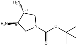 反式-(3R,4R)-3,4-二氨基吡咯烷-1-羧酸叔丁酯