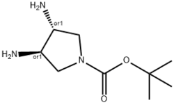 反式-(3R,4R)-3,4-二氨基吡咯烷-1-羧酸叔丁酯