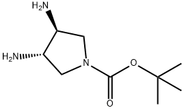 反式-(3S,4S)-3,4-二氨基吡咯烷-1-羧酸叔丁酯