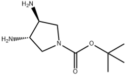 反式-(3S,4S)-3,4-二氨基吡咯烷-1-羧酸叔丁酯