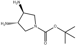 反式-(3S,4S)-3,4-二氨基吡咯烷-1-羧酸叔丁酯