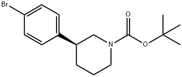 (3S)-3-(4-溴苯基)哌啶-1-羧酸叔丁酯