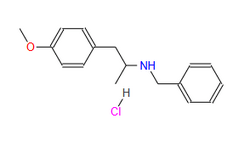 4-Methoxy-alpha-methyl-n-(phenylmethyl)benzeneethanamine hydrochloride