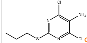 4,6-dichloro-2-propylthiopyrimidine-5-amine