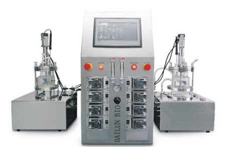 2L2联双臂玻璃生物反应器 BLBIO-2GJGG-2