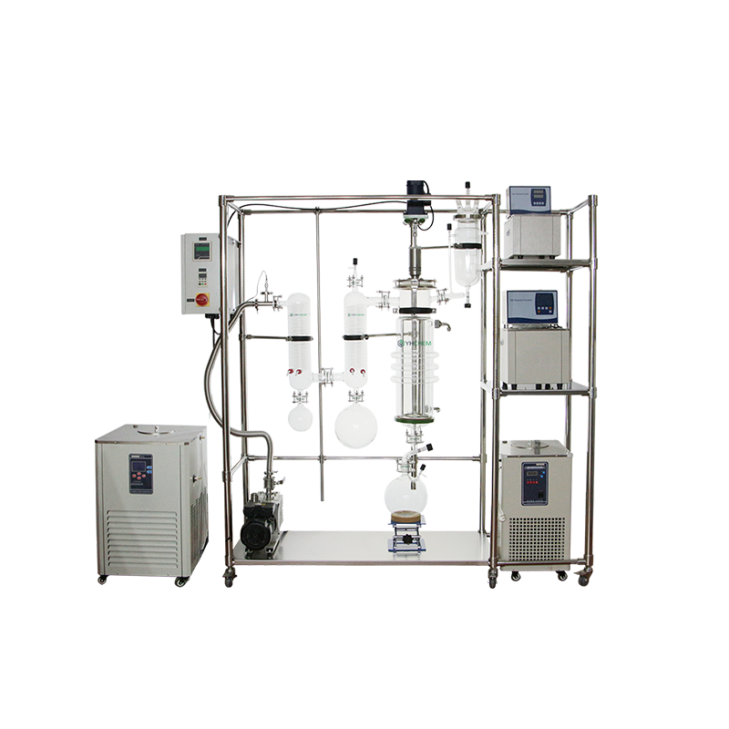 型号：YWF-100玻璃薄膜蒸馏系统