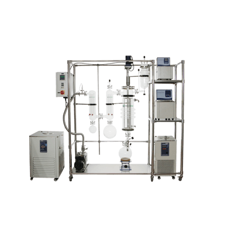 型号：YWF-100玻璃薄膜蒸馏系统