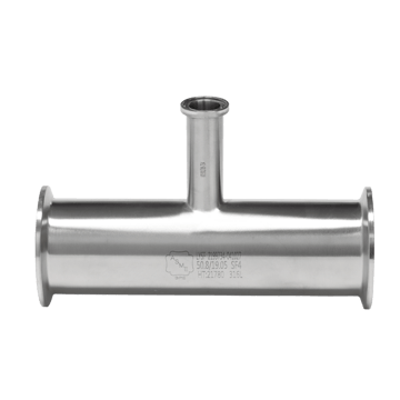 Cassette type equal diameter short tee