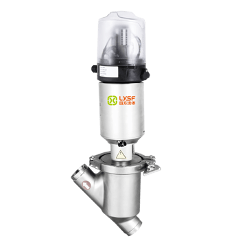 Vertical pneumatic ball valve